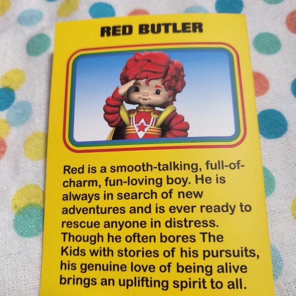 TLS RED BUTLER 40 Years Rainbow Brite RARE Collectible - Picture 5 of 8